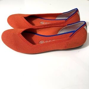 Rothy's Vibrant Orange Loafers